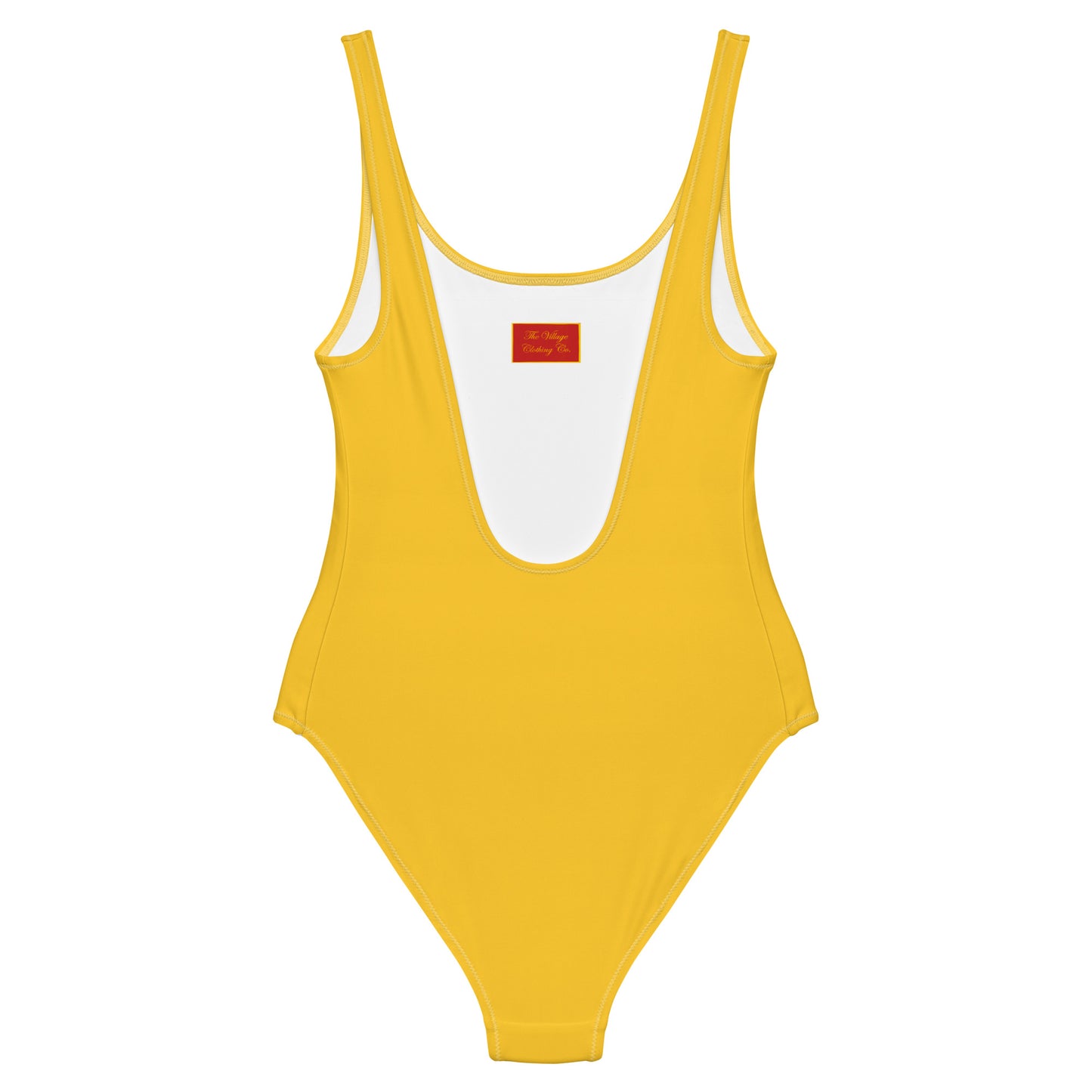 Canary Yellow One-Piece Swimsuit