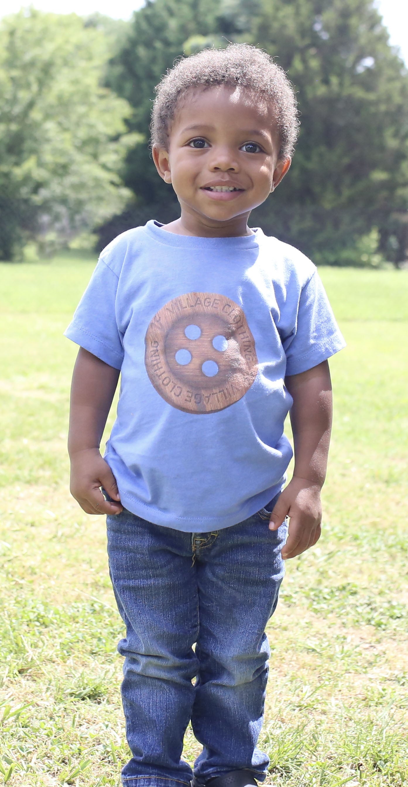 Little Button - VC Toddler Tee