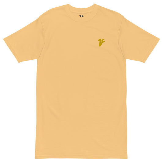 Monotone Canary Embroidered VC Logo Tee