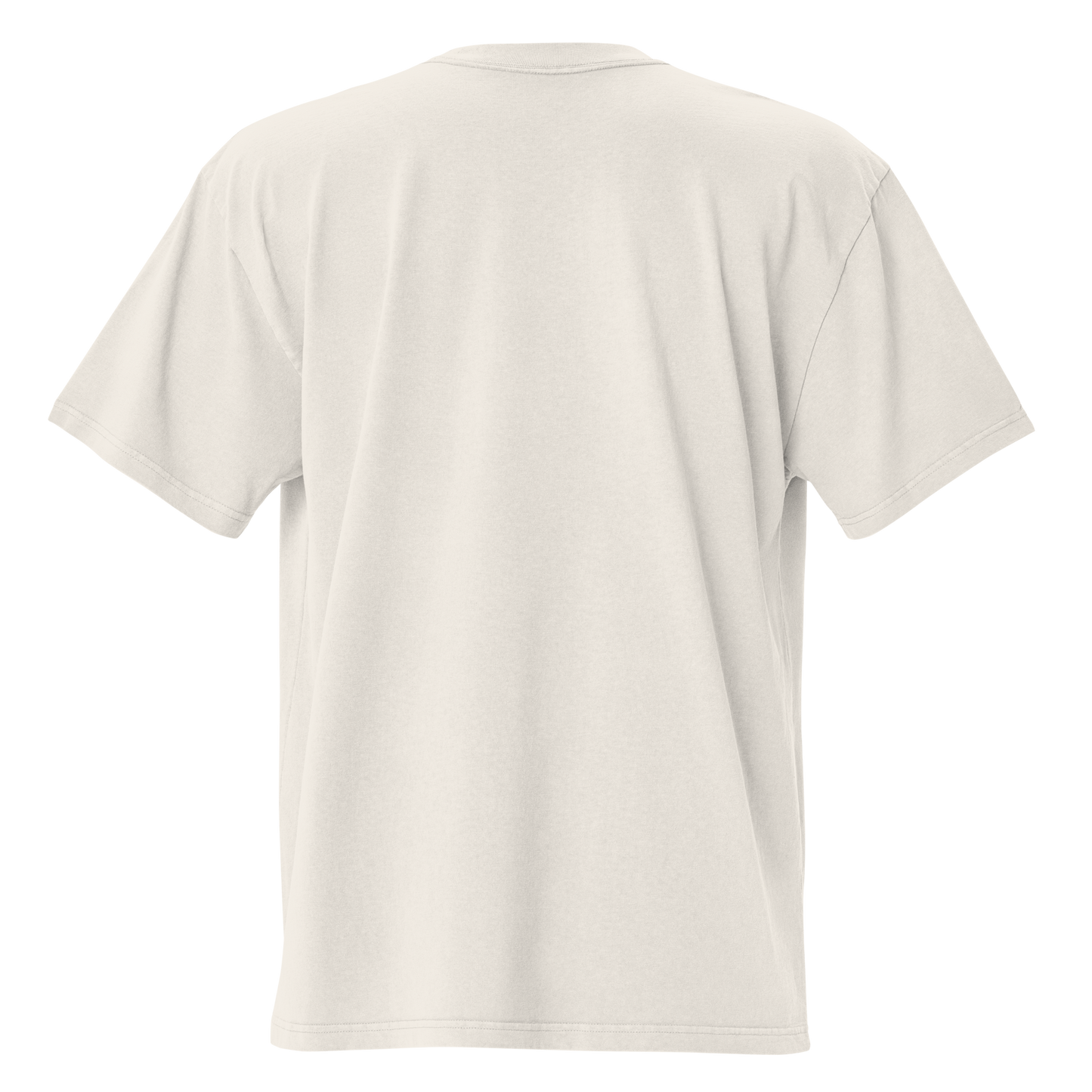 (Bone) Monotone Embroidered VC Logo Tee