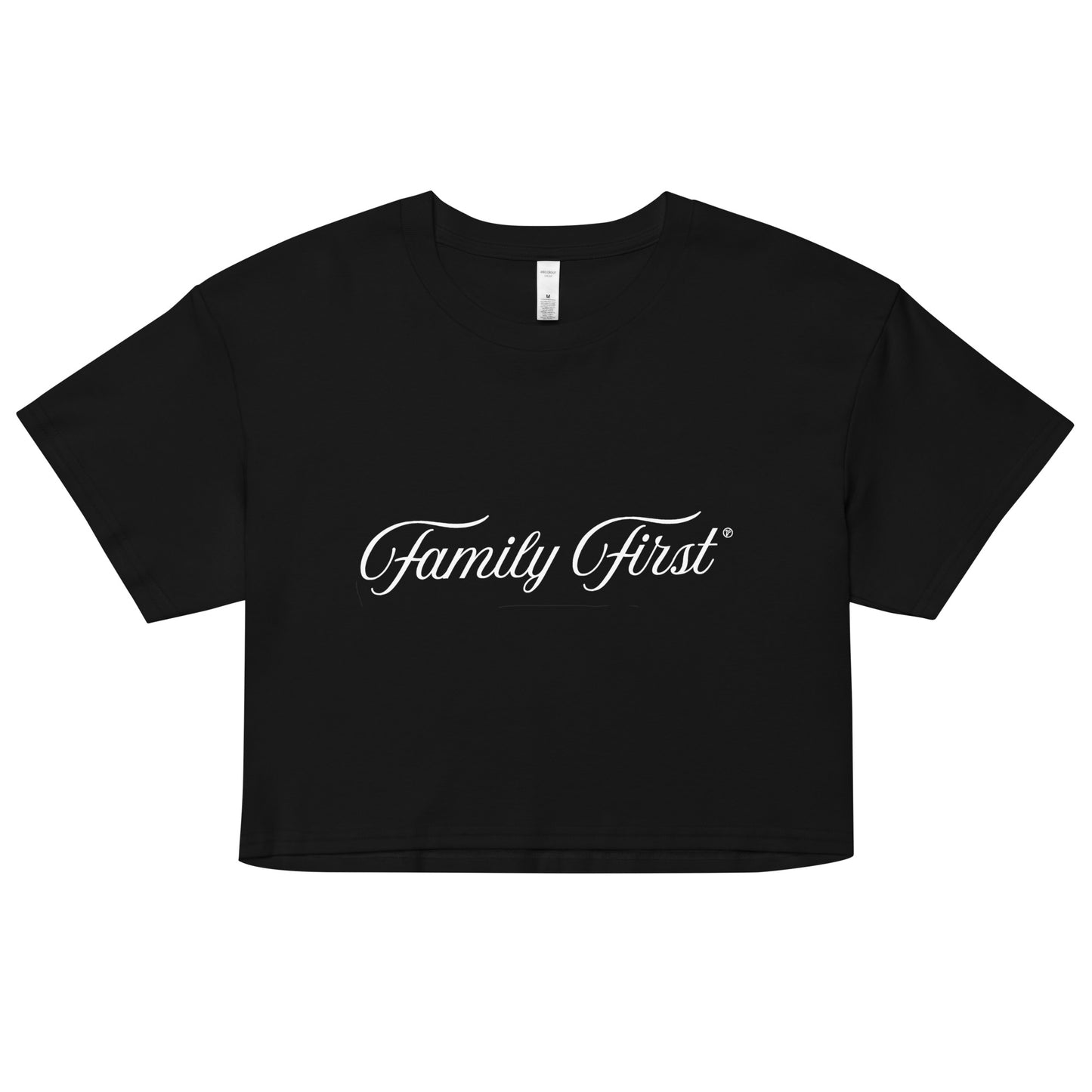 Women’s Family First Crop Tee