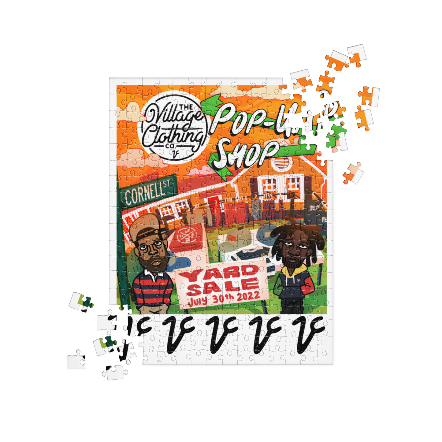 Limited Edition Yard Sale Pop-Up Jigsaw Puzzle