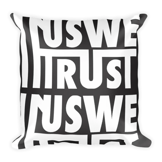 IN US WE TRUST X VC Logo Pillow