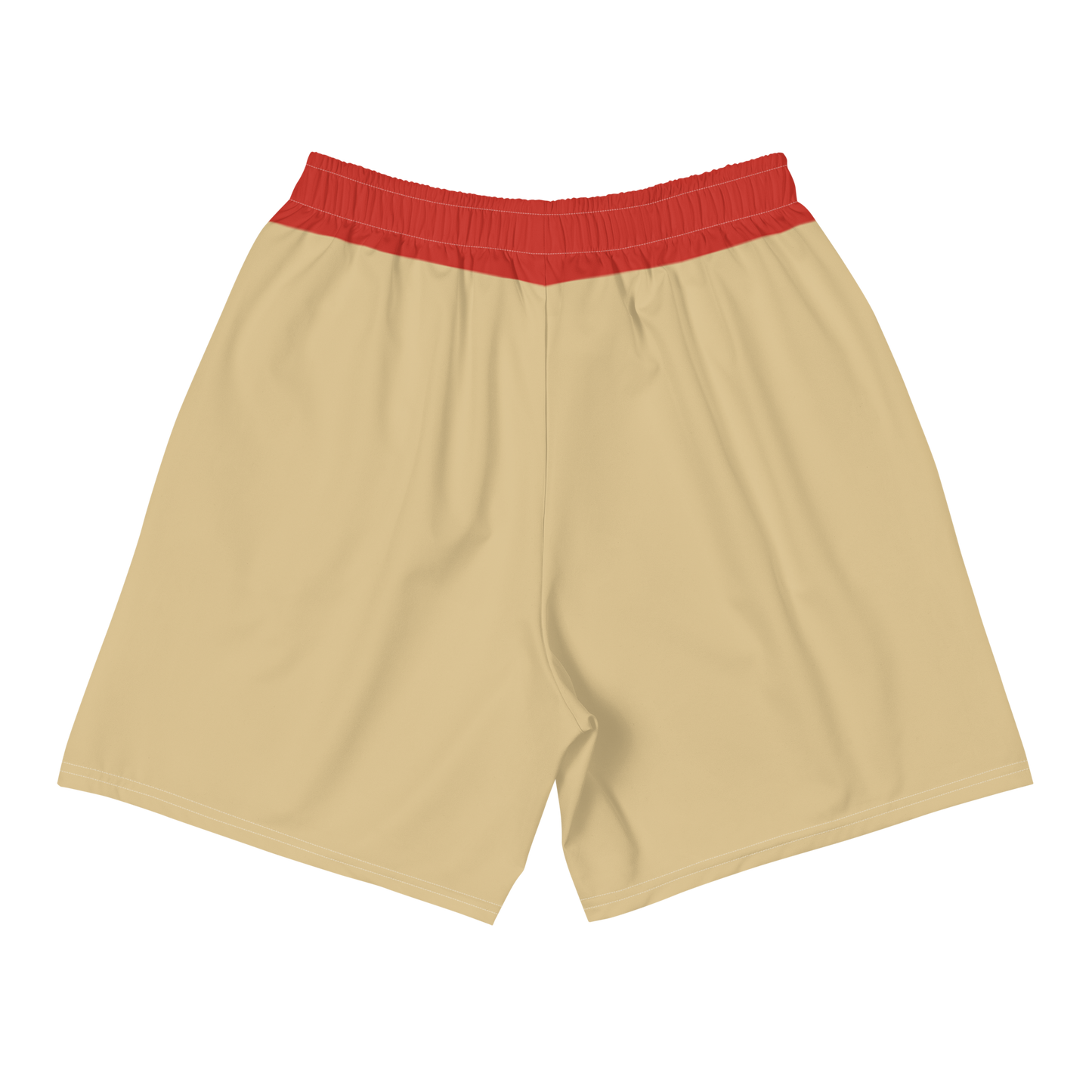 Beige Daytime Logo Shorts