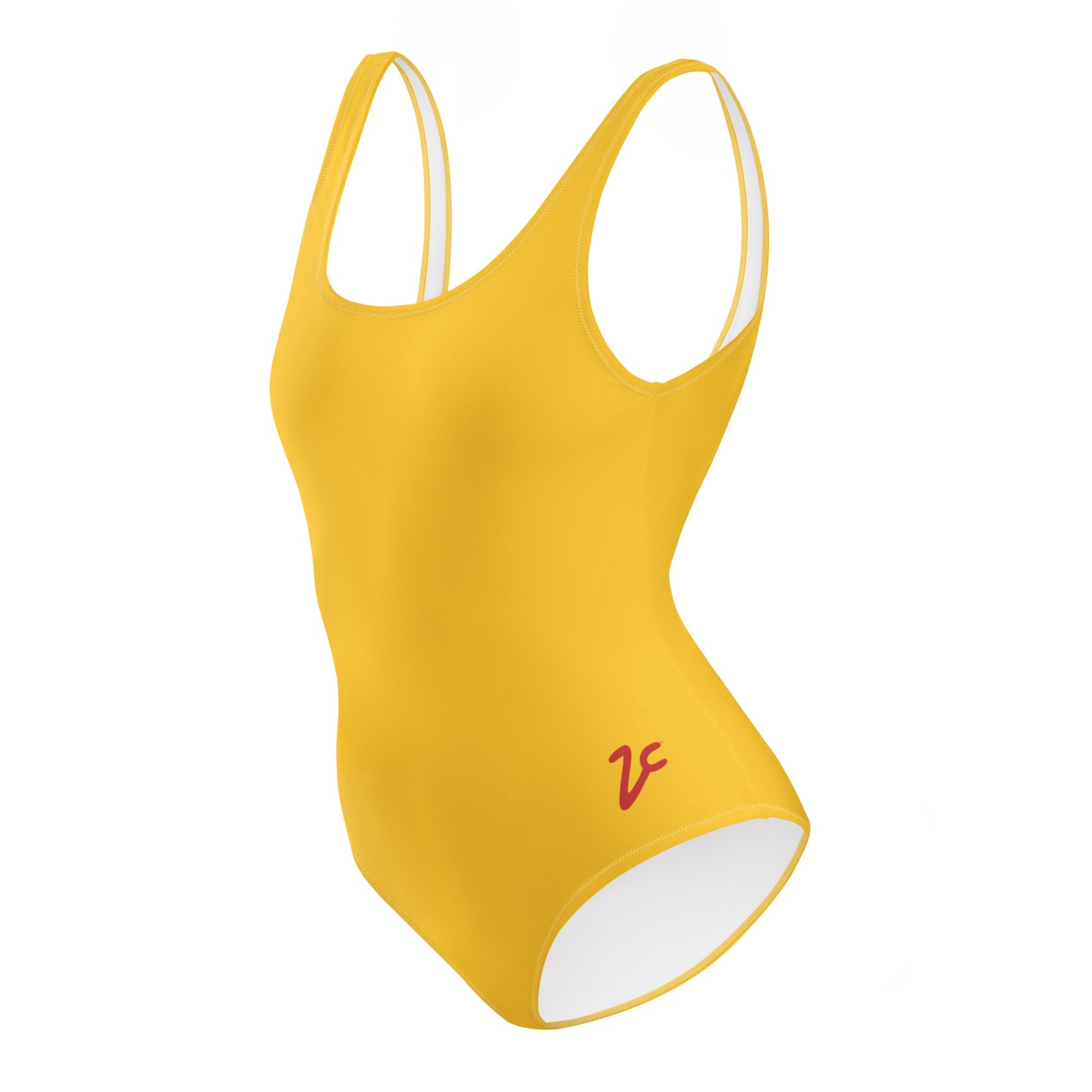 Canary Yellow One-Piece Swimsuit