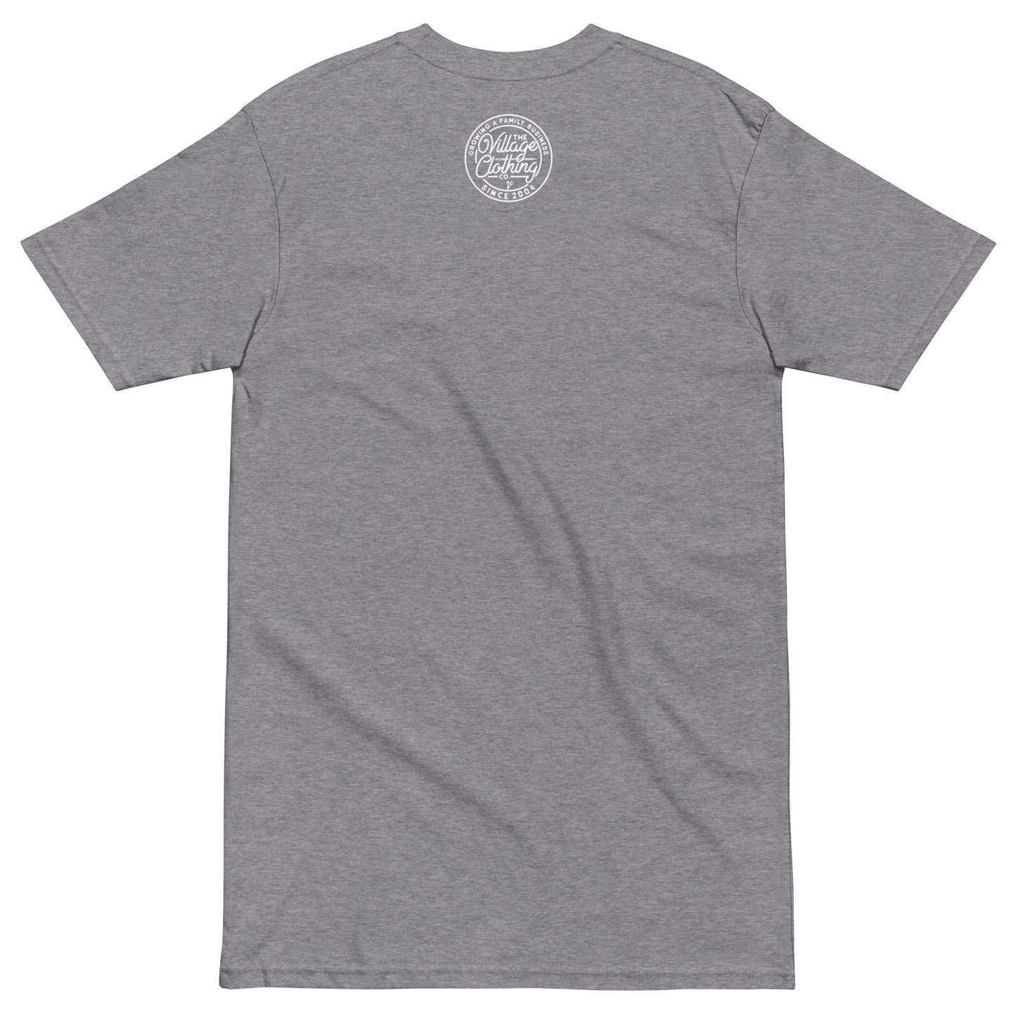 Monotone Grey Embroidered VC Logo Tee