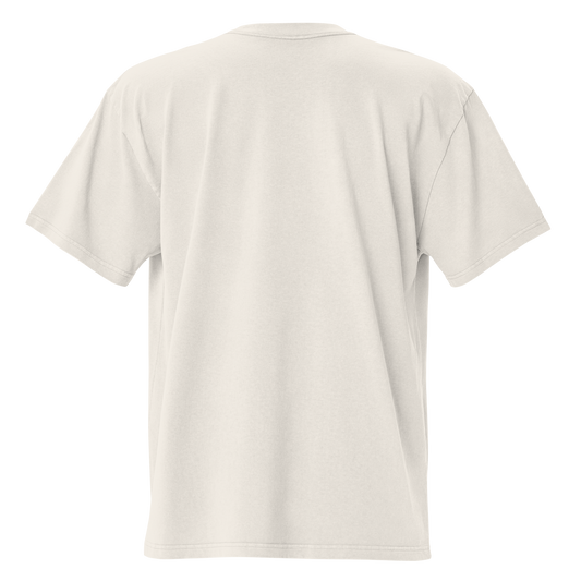 Monotone Embroidered VC Logo Tee (Bone)