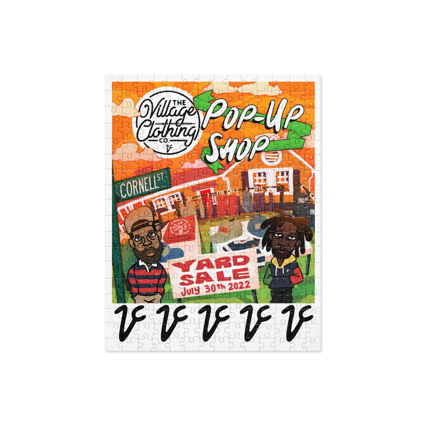 Limited Edition Yard Sale Pop-Up Jigsaw Puzzle